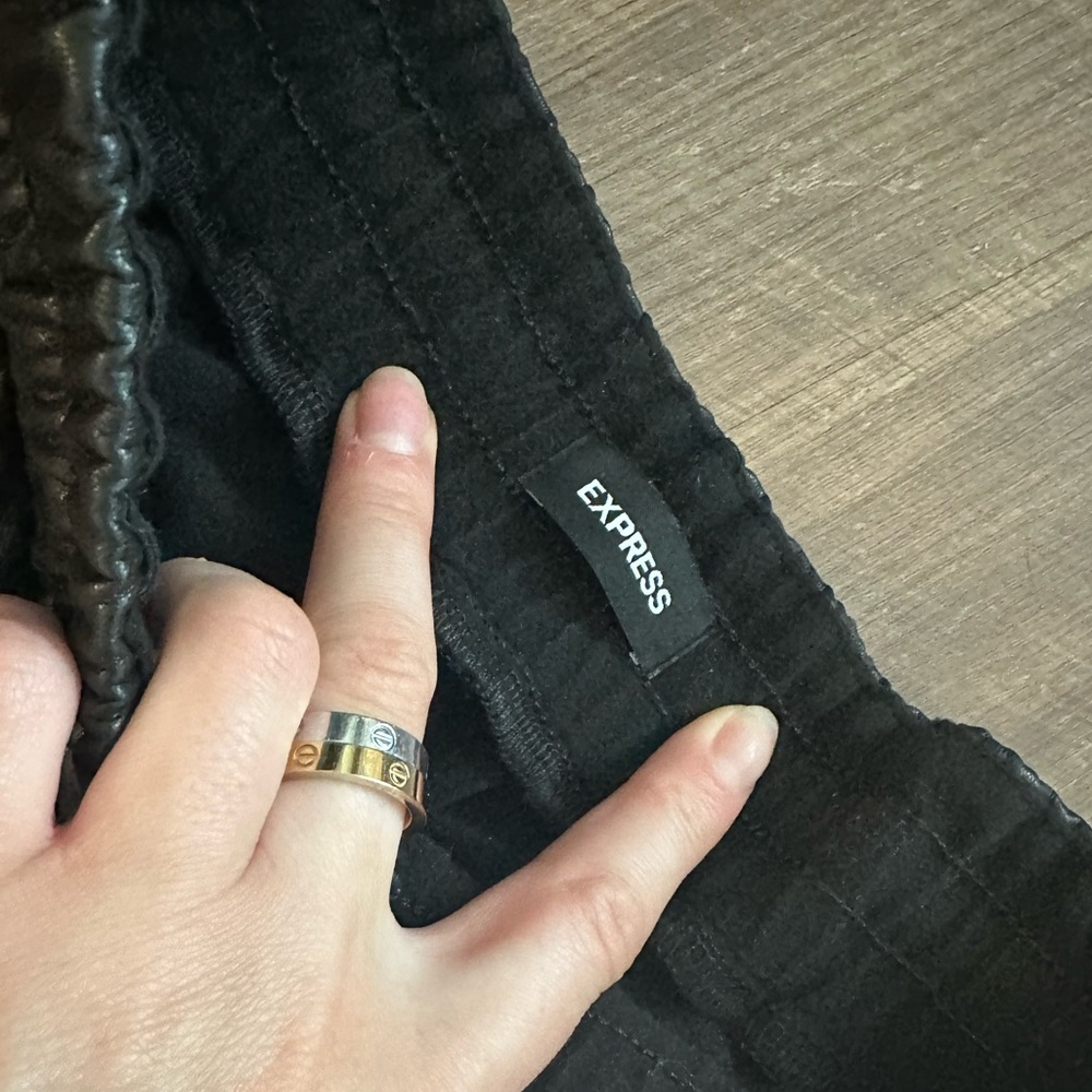 Pleather joggers - Picture 2 of 4